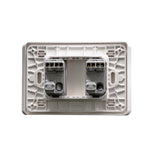 Interruptor Doble 9/15 Blanco Armado MatixGO