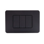 Interruptor Triple 9/32 Negro Armado MatixGO