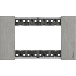 Placa Living Now 3 módulos - color acero - KA4803ZG