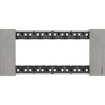 Placa Living Now 6 módulos - color acero - KA4806ZG