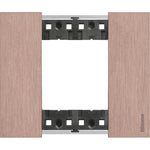 Placa Living Now 2 módulos - color cobre - KA4802ZM