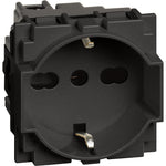 Toma de corriente estándar Schuko universal - color negro - KG4140A16