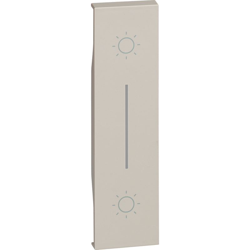 Cubremódulo iluminable para control persianas ref. K4036 1 módulo color arena - KM05L