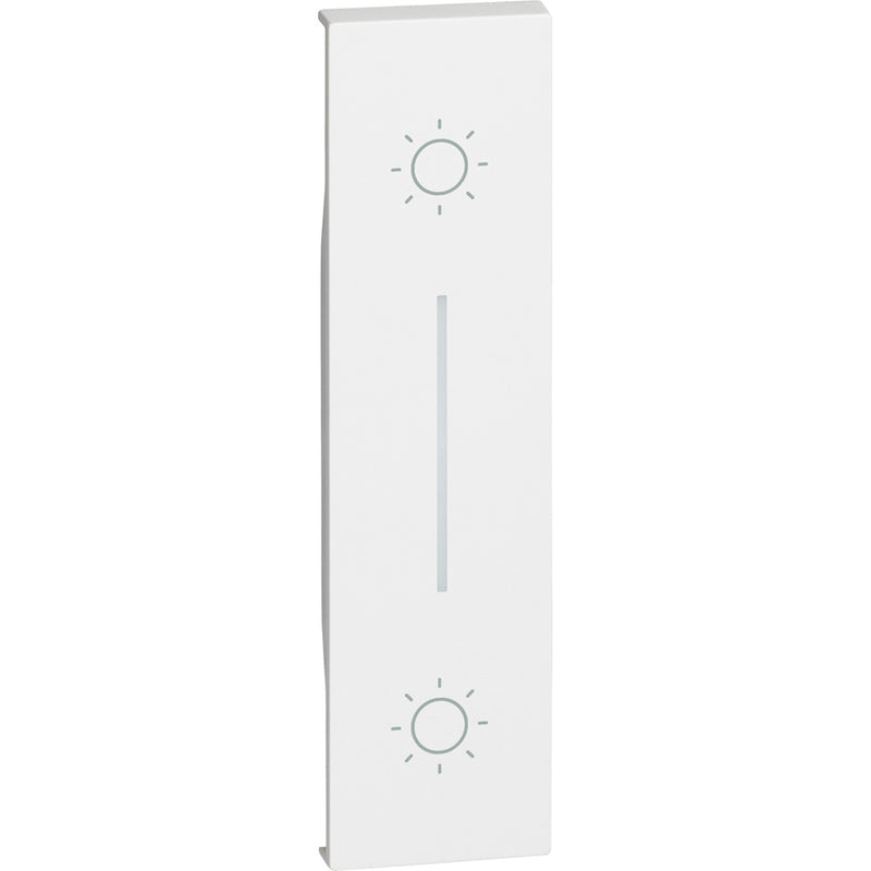 Cubremódulo para control persianas ref. K4036 1 módulo color blanco - KW05L