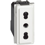 Toma de corriente bipaso color blanco - KW4180