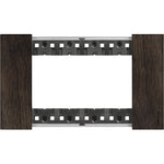 Placa Living Now 4 módulos - color nogal - KA4804LG