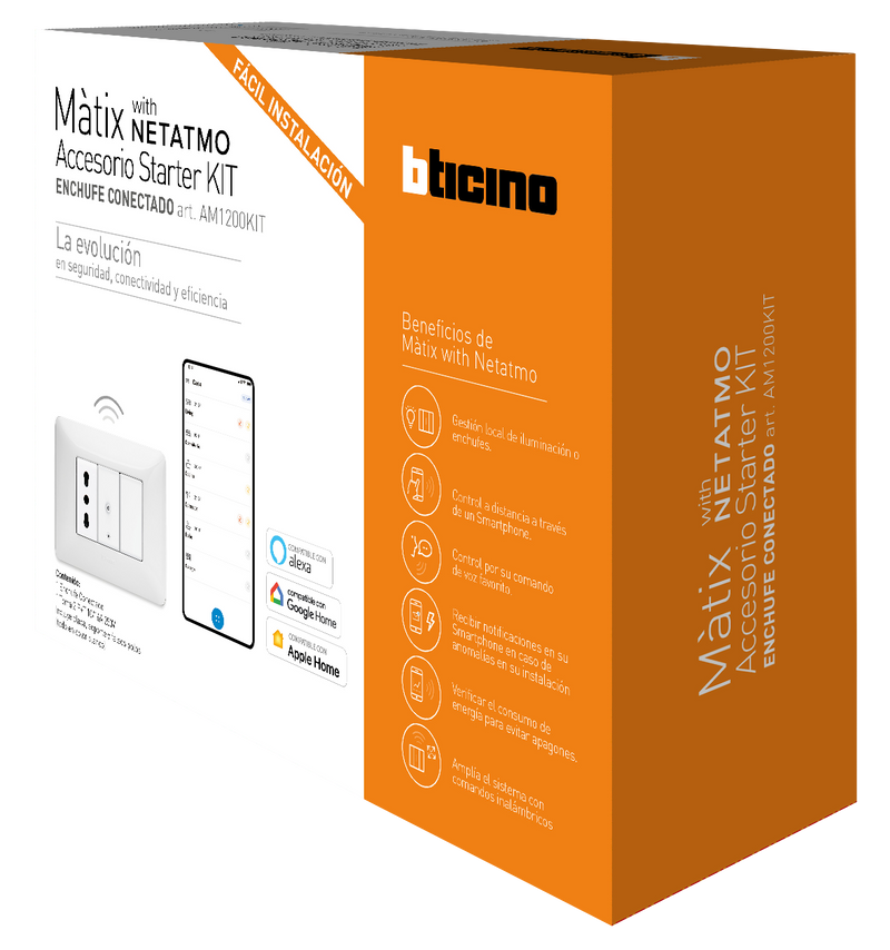 Complemento Starterkit Matix with Netatmo: Enchufe conectado - AM1200KIT