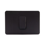 Interruptor Simple  9/12 Negro Armado MatixGO