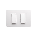 Interruptor  Doble  9/15 Blanco Armado MatixGO