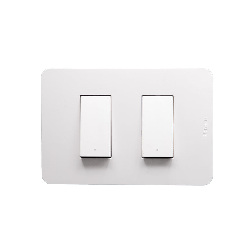 Interruptor  Doble  9/15 Blanco Armado MatixGO