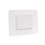 Interruptor Triple  9/32 Blanco Armado MatixGO