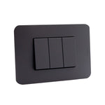 Interruptor Triple  9/32 Negro Armado MatixGO