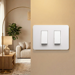 Interruptor  Doble  9/15 Blanco Armado MatixGO