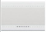 Interruptor de 3 Vías 9/24 16A 250V Armado con Placa Blanco  Living Light