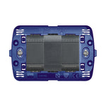 Interruptor Doble 9/12 16A 250V  Antracita  Living Light Semi Armada