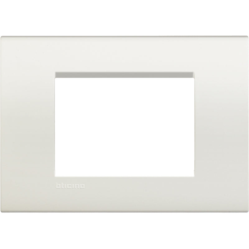 Placa LivingLight 3 módulos - color blanco - SLNA4803BI