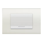 Interruptor de 3 Vías 9/24 16A 250V Armado con Placa Blanco  Living Light