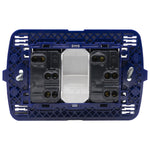 Toma doble semi armado 10/16A LivingLight - color blanco - SN4180X2E