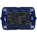 Toma triple 10/16A semi armado LivingLight - color blanco - SN4180X3E