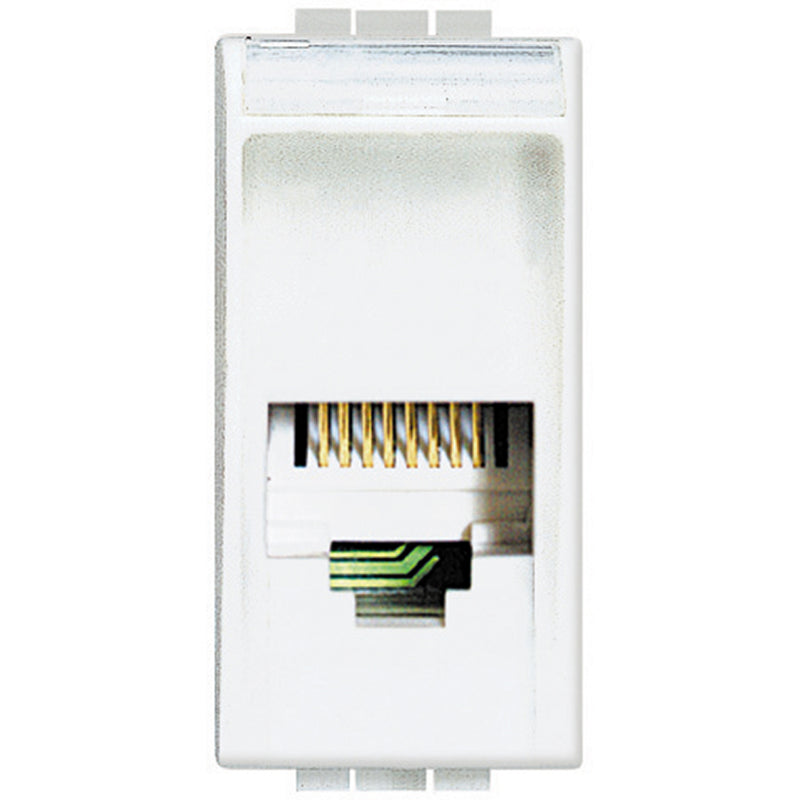 Conector telefónico RJ11 LivingLight - color blanco - SN4258/11N