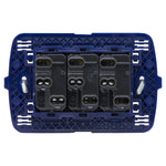 Toma triple semi armado 10A LivingLight - color tech - SNT4113X3E