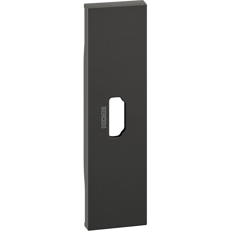 Cubremódulo para módulo HDMI ref. K4284P - color negro - KG14