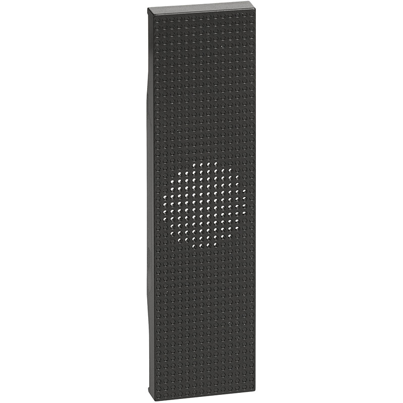 Cubremódulo para timbre y zumbador 1 módulo - color negro - KG15