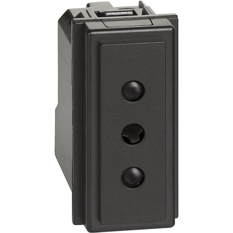 Toma de corriente estándar - color negro - KG4113