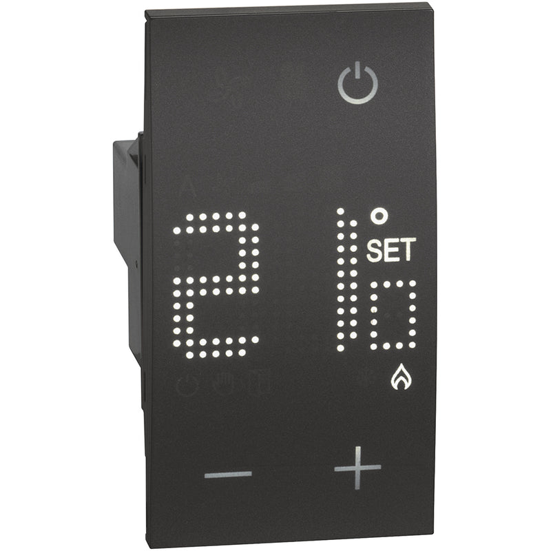 Termostato de ambiente - color negro - KG4441 - KG4441