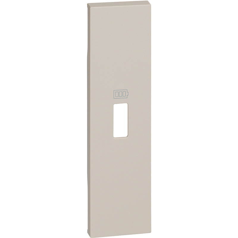 Cubremódulo para cargadores USB - color arena - KM10C