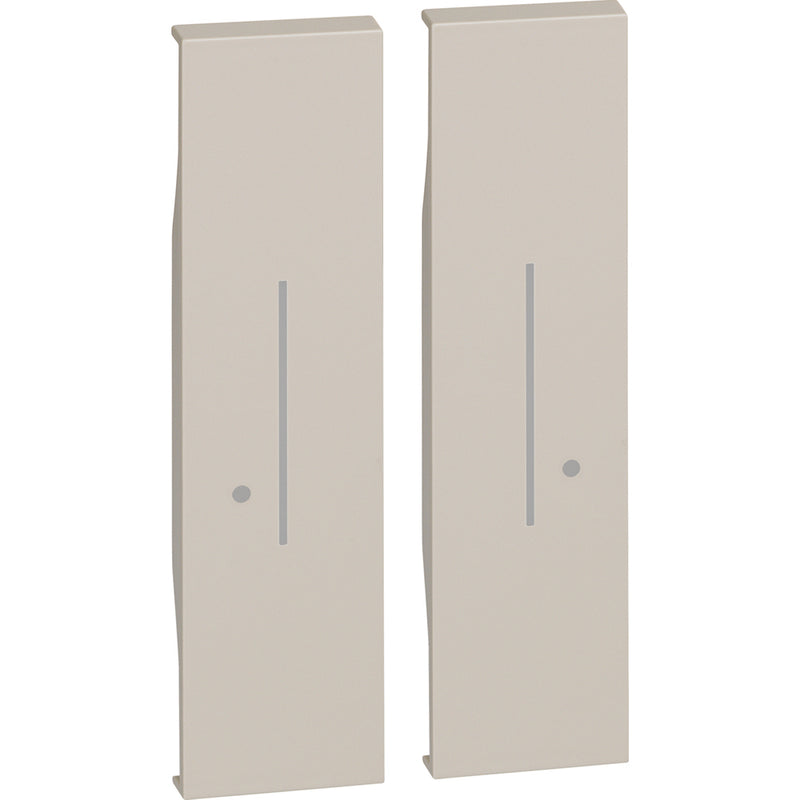 Cubremódulo para interruptor inalámbrico doble K4003DCW arena - KM36M2