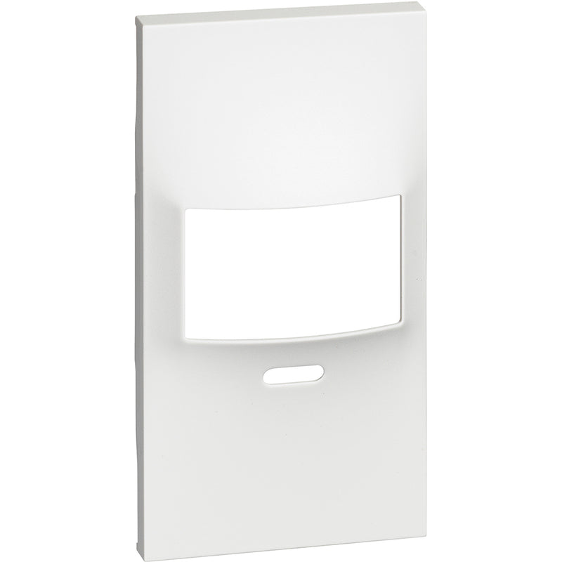 Cubremódulo para interruptor con sensor movimiento 2 módulos - color blanco - KW17SL