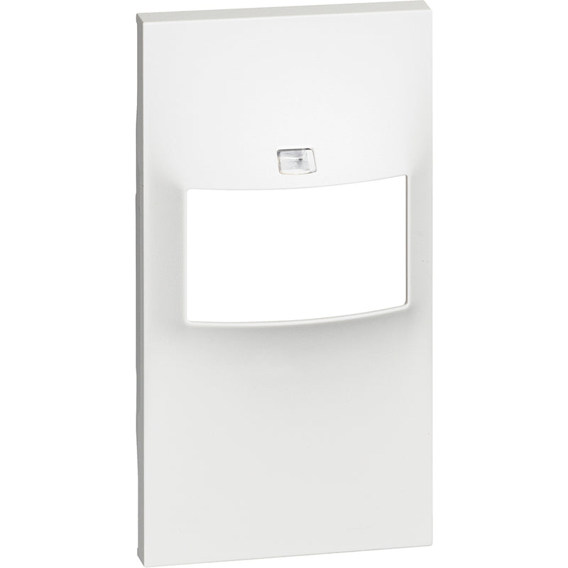 Cubremódulo para interruptores con sensor de movimiento 2 módulos - color blanco - KW17
