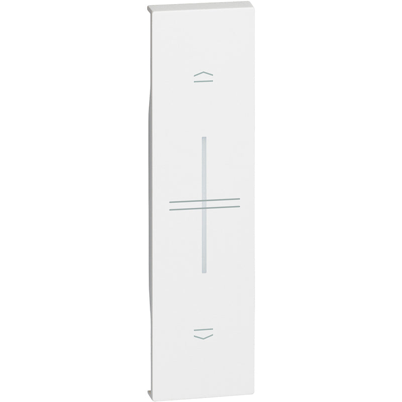 Cubremódulo iluminable control persianas - para ref. K4027C - color blanco - KW32