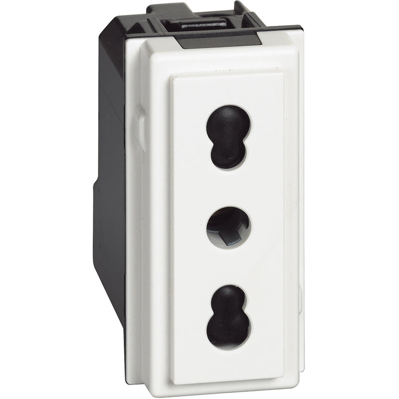 Toma de corriente bipaso color blanco - KW4180