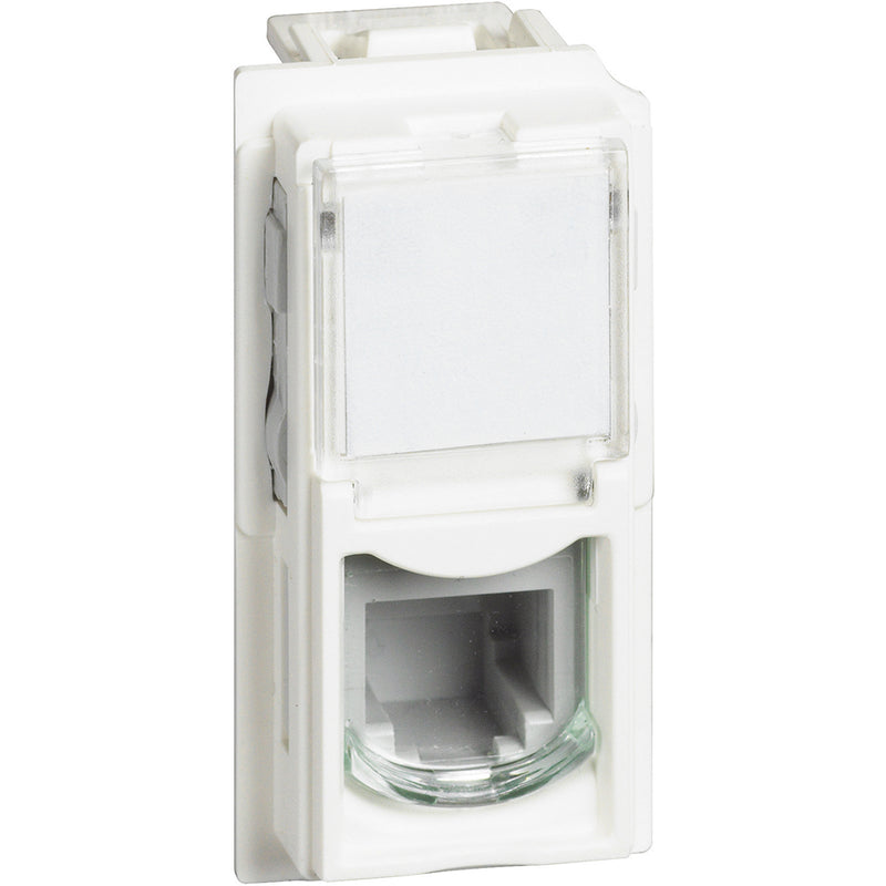 Conector RJ-11 para conexión telefónica - color blanco - KW4258RJ11