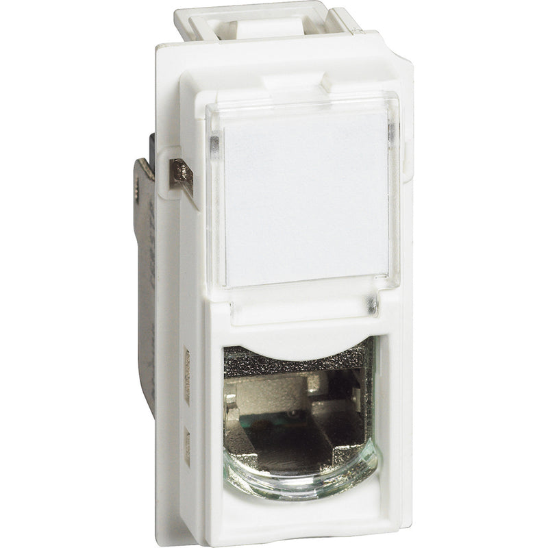 Conector RJ-45 para transmisión de datos y telefonía - CAT 6A UTP - color blanco - KW4279C6A