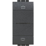 Interruptor persianas conectado - Color Antracita - Livinglight with Netatmo - L4027C