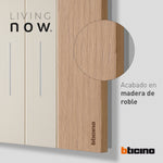 Placa Living Now 4 módulos - color roble - KA4804LM