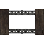 Placa Living Now 4 módulos - color nogal - KA4804LG