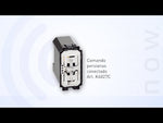 Controlador de persianas para control local o remoto 1 módulo - K4027C